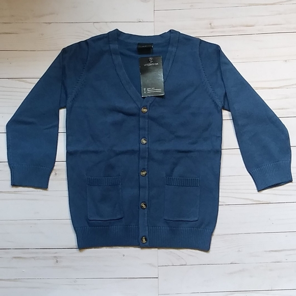 4T-5T Little Bipsy cardigan sweater - Picture 1 of 3